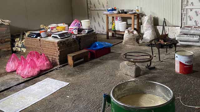 არალეგალური ყველის საწარმო