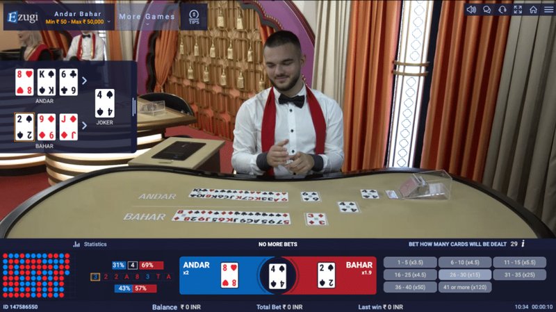 Andar bahar demo, andar bahar online free