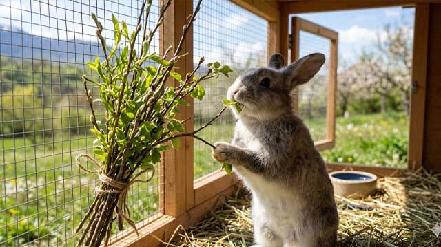 ბოცვრის ნეკრით კვება