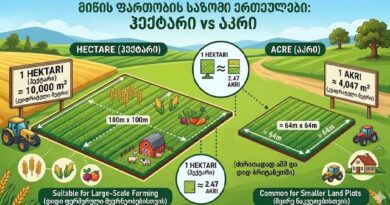 ჰექტარი და აკრი ფართობის საზომი ერთეული