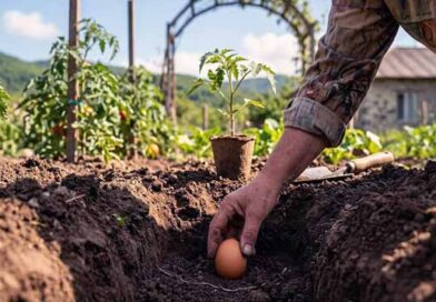 კვერცხი პომიდვრის ჩითილის გამოსაკვებად