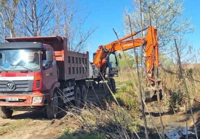 სოფელ ბადიაურში ბებერა არხი