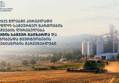 2012 2025 წლებში სოფლის მეურნეობა